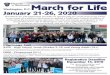 March for Life Poster 2019€¦ · annual March for Life in Washington, DC; local sightseeing and tours of museums and monuments; and the Life is Very Good Rally. Pilgrimage Cost
