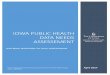 Iowa Public Health data needs assessement · IDPH tracking portal work plan, March 2016 IPHTP evaluation conducted by the IIPHRP, Contract number 5887DW01 4/2017 5 | Page evaluation