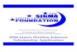 2016 James Weldon Johnson Scholarship Application · 1. COMPLETED 2016 James Weldon Johnson Scholarship Application 2. Current resume 3. An official copy of your high school transcript
