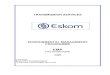 TRANSMISSION SERVICES - eskom.co.za · PROFILE SHEETS AND PHOTOGRAPS 3. ESKOM ENVIRONMENTAL POLICY 4. ESKOM BUSHCLEARING STANDARD 5. RECORD OF DECISION - DEAT PRO FORMA FOR SIGNATURE
