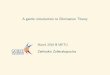 A gentle introduction to Elimination Theory Zafeirakis ...web0.boun.edu.tr/alp.bassa/ankaraistanbul/Zaf1.pdf · Membership - A tale of computation Grete Herman 1940s IProved that