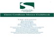Green Certificate Mentor Guidebook - Brockport · Green Certificate Mentor Guidebook . 2 . 3 . 4 Workshops, Conference, Table Talks, Service Journal Reflections Mentor Meetings. 5