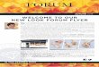 WELCOME TO OUR NEW LOOK FORUM FLYER ITALY · largest pearl showroom in the UK, Jersey. In 2009 they spread their wings by o! ering Jersey Pearl to independent retail jewellers like