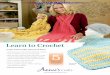 Learn to crochet, half double crochet, double crochet, treble crochet, shells, clusters and post stitches