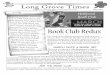 Book Club Redux - Long Grove Historical Societylonggrovehistory.org/lghsNewsletter23.pdf · 2 2013/2014 Board Barbara English, President Aaron Underwood, Vice President Diane Trickey,