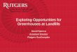 Exploring Opportunities for Greenhouses at Landfills · • Greenhouses are a large and expanding part of NJ Agriculture’s income because of increased demand for sustainable, locally