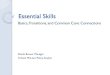 Essential Skills Overview - Basics, Transitions, and ... · Basics, Transitions, and Common Core Connections Derek Brown, Manager Cristen McLean, Policy Analyst . Topics and Objectives