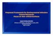 Proposed Framework for Environmental Infection Control ......2015/07/17  · Proposed Framework for Environmental Infection Control Research: Focus on Non-critical Surfaces SujanReddy,