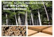 the sustainability of MOSO bamboo - Hardstuff · The longer the lifetime of a floor, decking board or panel, the lower the environmental impact will be in terms of replacement. With