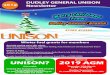 UNISON? 2019 AGMunisondudleygeneral.org.uk/uploads/news/2018/Christmas... · 2018. 12. 13. · Not in UNISON? Join today Contact the branch on 01384 815394 for an application form