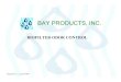 BAY PRODUCTS, INC. - NAWTnawt.org/documents/BiofilterPresentation-MartinCrawfordBayProducts.pdfGeneral Presentation 8/07 BAY PRODUCTS, INC. BIOFILTRATION BIOFILTER DESIGN PARAMETERS