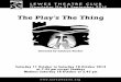 The Play’s The Thing - Lewes Little Theatre · 2014. 9. 19. · (Chrys Tarr) 54th birthday. Joining him is his smooth son Glyn (James Firth-Haydon) who, after an affair, has just