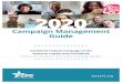 2020 Campaign Management Guide - cfcnca.givecfc.org...Campaign Management Guide 6 Building an Effective Campaign Team Building a strong team to help you implement the CFCNCA in your