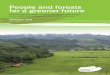 People and forests for a greener future · People, forests and climate change Transforming forest conflicts 4. Functional approaches Training and learning networks Research, analysis