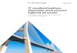 IT modernization: Operate and secure hybrid at scale...more agile operations. Key strategies for transforming IT operations are discussed in the following pages. Multicloud integration