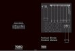 Vertical Blinds Product Manual - TOSO Vertical Blinds Product Name Type Features Louver Width Operation