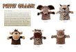 Elephant LeopardADORABLE ANIMALS: Each set features the cutest farm, zoo, safari and jungle animals with detailed features, a mouth that can be opened and closed with your fingers