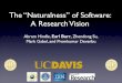 New The “Naturalness” of Software: A Research Visioncrest.cs.ucl.ac.uk/cow/29/slides/COW29_Barr.pdf · 2013. 12. 10. · Ant Batik Cassandra Eclipse Log4j Lucene Maven2 Maven3