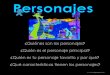 Personajes · personajes-BACK Author: Dolly Loaiza Subject: Reading comprehension question cards Created Date: 1/15/2012 10:45:37 PM 