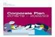 Corporate Plan 2018/19 – 2022/23 - Electoral Commission · Corporate Plan 2018/19 – 2022/23 Presented to the House of Commons pursuant to Paragraph 15(4) of Schedule 1 of the