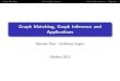 Graph Matching, Graph Inference and Applications...Oct 08, 2013  · The Graph Matching Problem Given two graphs G A and G B: Graph Isomorphism Problem (GIP): determine whether the