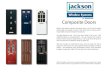 Composite Doors - Jackson WindowsComposite Doors Behind that rather scientific-sounding name, you’ll find the latest technology and design in doors. And when you’re indoors you’ll