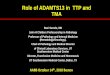 Role of ADAMTS13 in TTP and TMA · Case-1 A 45-AAF (110 Kg) with uncontrolled diabetes, CKD stage IV and hypertension (210/120) presents to the ED with altered mental status. Hb 7