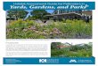 Haitat Assessment Guide for Pollinators in Yards, ardens ... · Above: a diversity of native wildflowers make it possible for this small urban pollinator garden to support a variety