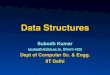 Data Structuressubodh/courses/COL106/Lec1.pdfData Structures Subodh Kumar (subodh@iitd.ac.in, Bharti 422) Dept of Computer Sc. & Engg. IIT Delhi!