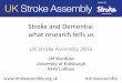 Stroke and Dementia: what research tells us€¦ · 1970 [s – Multi-infarct dementia – vascular 1990 [s–2000 [s - ZVascular cognitive impairment [ 2000 [s-2010 [s: Large variation