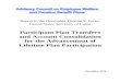 Participant Plan Transfers and Account Consolidation for ... · The 2015 Council recommended that its work on tips, FAQ’s and other communications be coordinated with recommendations
