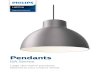 Pendants - tailored.lighting.philips.com...Pendants BA Series Finally, a line of highly customizable decorative pendants equipped with powerful LED chip-on-board light engines up to