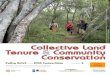 Collective Land Tenure Community Conservation€¦ · Collective Land Tenure Community Conservation ... that also covers collective customary tenure rights over the sub-soil, although