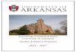 Increasing Graduation Rates University of Arkansas Quality ... · DRAFT 4 Purpose and Goals of the Initiative T he university’s strategic plan calls for a 66% graduation rate by