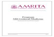Program MD General Medicine - amrita.edu · proper clinical diagnosis. Perform relevant investigative and therapeutic procedures for the care of the patients interpret important imaging