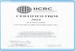 USA Plumbing & Sewer · IICRC Institute of Inspection Cleaning and Restoration Certification CERTIFIED FIRM 2014 be it known that: USA WATER & FIRE RESTORATION, INC. Is registered