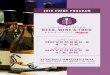 2019 EVENT PROGRAM€¦ · Matt Drennan, Fleming's Prime Steakhouse & Wine Bar Edi Cucurullo, HSTV Series, EDItalian Jeff Naples, HSTV Series, The Beard Behind the Bar Sara Vanderheyden,