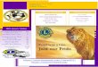 District 2E2 “Let’s Serve” 2018 January Volume 15, Issue 8 · In 2017, with the help of local lions clubs, CFTB was able to provide computers to 1,252 persons who are blind