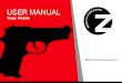 tisas fatih13 manual - Zenith Firearms · 2020. 4. 24. · visually inspect the chamber to ensure no cartridge or other obstruction is present. Possess, carry and use your pistol