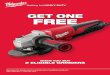 Get one FRee - Norco Medical€¦ · When You BuY 2 eliGiBle GRindeRs. Redemption FoRm Item # Description ... -33 5" Small Angle Grinder Slide, Lock-On 6117-33D 5" Small Angle Grinder