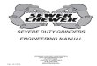 SEVERE DUTY GRINDERS ENGINEERING MANUAL · 10/1/2010  · 2.1.3.2 SM-Cyclo Service Factor Ratings . 2.1.4 Grinder Controller . 2.1.4.1 NEMA (National Electrical Manufacturers Association)