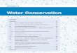 Water Conservation - Clean Cut Energy€¦ · Water conservation is essentially energy conservation in another form. Every litre of water that does not need to be treated, pumped,