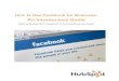 An Introductory Guideto+Use+Faceb… · Social media and inbound marketing are increasingly important assets for ... you need to know to get started with using Facebook for marketing