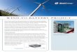 Wind-to-battery Project - Xcel Energy...As the nation’s number one wind power provider, Xcel Energy wants to harness renewable energy to the greatest extent possible. With that focus,