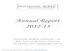 Annual Report 2012-13 · Annual Report 2012-13 KOTHARI WORLD FINANCE LTD. 28th Annual General Meeting on Friday, 27th September 2013 PDF processed with CutePDF evaluation edition
