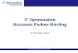IT Transformation Business Partner Updatedas.ohio.gov/Portals/0/DASDivisions... · Data Center Operations – Spencer Wood • Private Cloud – Server Administration • Providing
