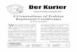 Der Kurier - Mid-Atlantic Germanic Society · Der Kurier Mid-Atlantic Germanic Society Vol. 33, No. 3, September 2015 - 53 - As I wrote in the December 2014 issue of Der Kurier, this