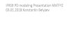 IFRS9 PD modeling Presentation MATFYZ 03.01.2018 ...vitali... · IFRS9 PD modeling Presentation MATFYZ 03.01.2018 Konstantin Belyaev. IFRS9 International Financial Reporting Standard