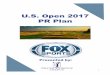 U.S. Open 2017 PR Plan · 2 Opportunity StatementTable of ContentsOpportunity Statement 1. Opportunity Statement - 3 2. Situation Summary - 4 - 11 3. Strategy - 12 - 20 4. PR Plan