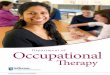 Department of Occupational · behavior, learning, and engagement in occupation. 4 JCHP P Promoting Independence ... and psychosocial methods to help people achieve independence in